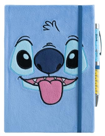 Grupo Erik - Carnet de notes Disney, Stitch avec Stylo, Carnet Pointillé Format A5, Notebook Pointillé, Notebook, Journal Intime, Fournitures Scolaires