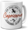 DECOHO - Tazza con segno zodiacale Capricorno - 33 cl, ceramica - Stampato in Francia