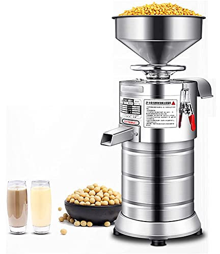 DLAZUM Máquina Comercial de Pasta de sésamo de Alto Volumen, Molinillo húmedo refinador de Mantequilla de maní, Molinillo de Piedra para Queso y Pasta de sésamo