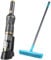 Beldray Vacuum & Brush Set – AIRLITE Handheld Vacuum, 100ml Dust Container, Charging Base & Accessories Includes, 2 in 1 Brush, Flexible Rubber Bristles, Squeegee Edge, Lifts & Cleans Dust, Pet Hair