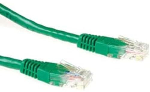 ACT CAT6A U/UTP Green 15.00M