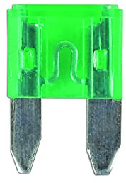 Connect 30432 Mini Blade Fuse 30A Green 25pc