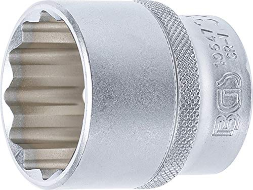 BGS 10647 | Llave de vaso 12 caras | entrada 12,5 mm (1/2) | 32 mm