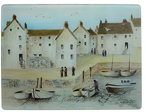 Creative Tops 5122386 Cornish Harbour Worktop Saver by Multi-Colour, 40 x 30 cm (16 x 12)