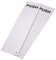 2X Large Silver Door Finger Plates with Push Text 12
