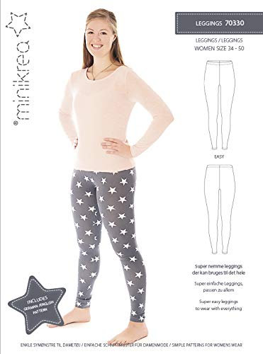 MAGAM-Stoffe Leggings Schnittmuster Frauen inkl. Aufnäher Enno