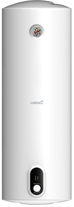 Cata | CTRH-80-REV | Termo Eléctrico | Capacidad de 74 Litros | Acero de Esmalte de Titanio Vitrificado a 850º C | Dimensiones: 1030 x 385 x 385 mm | Superaislamiento