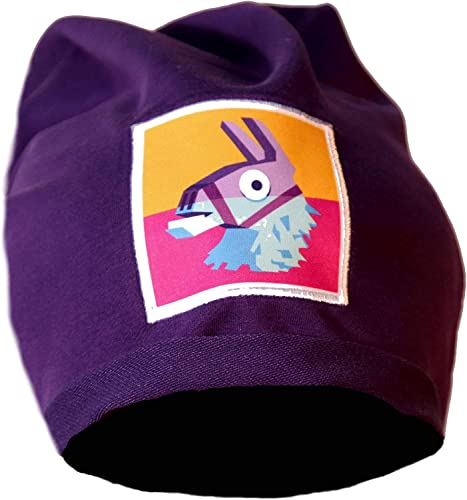 Fortnite Berretta Viola Lama Leggera Logo Originale Merchandising Ufficiale (Viola)