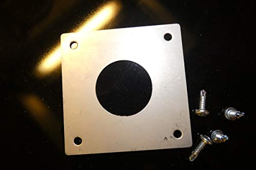 Nistkasten Spechtschutz rostfrei Edelstahl mit Montagematerial 28mm 32mm 45mm Meisenkasten Starenkasten Nesträuber (Spechtschutz, 32mm Kohlmeise)