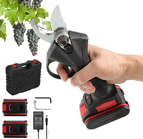 Forbici elettriche per potatura Leggere senza fili 0,9 kg Attrezzo per potatura da giardinaggio portatile Interruttore anti-malfunzionamento intelligente Forbici elettriche Diametro di taglio 25-30