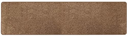 Primaflor Kurzflor Wohnzimmerteppich - Mumbai, Beige, 80x300 cm, Viele Größen und Farben, Moderner Teppich für Kinderzimmer, Arbeits- und Schlafzimmer, Fußbodenheizung geeigneter Teppichläufer