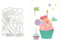 Sredwtk Cupcake Stanzschablonen Kuchen Cutting Dies Prägeschablonen Stanzformen Schablonen Für Scrapbooking, Fotopapier 3D Karten Handwerk Prägen DIY Herstellung Geschenk