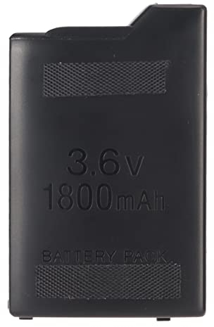 1800mAh 3.6V Lithium Ion Replacement Battery Compatible for PSP 1000 1001 1002 1003 1004 1005 1006 1007 1008 1010, PSP Fat