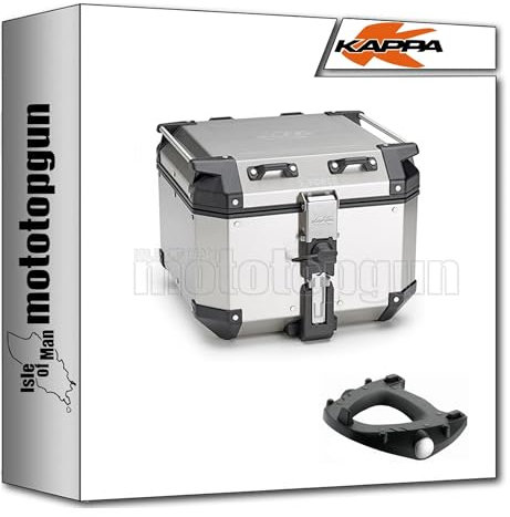 MOTOTOPGUN Kappa kfr420a + kr9430 + km5 Koffer kfr420a + Trager kompatibel mit KTM 890 Adventure 2023