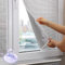 kufu01 Sonnenschutzfolie Fenster Außen & Innen,Heizkörper Reflexionsfolie Fensterfolie Blickdicht,UV Schutz Sichtschutzfolie,Für Zuhause Badzimmer oder Büro,Statisch Haftend (40x150cm/16 x59)