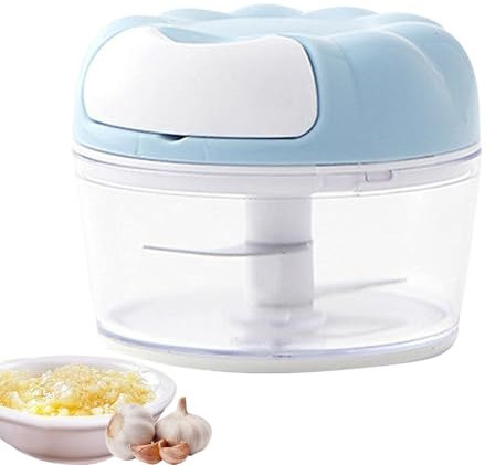 Picadora manual - picadora manual licuadora, Herramienta de picado manual para chile de verduras | Herramienta de cocina picadora de ajo manual para salsa ensalada pesto hummus, ensalada de repollo