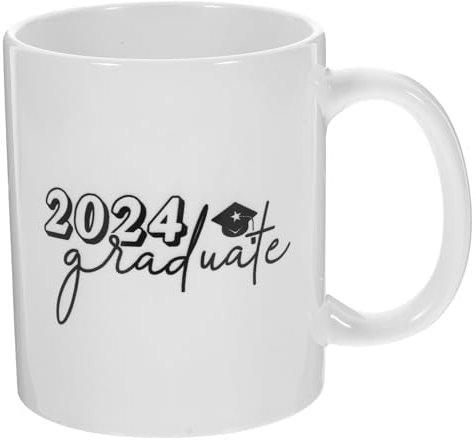 OKUMEYR Taza De Graduación De Cerámica Mug Para Café Leche y Para Celebraciones y