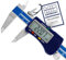 MIB Digitaler Messschieber mit Rolle DIN 862 150mm | Werkzeug für präzise Messungen | Messschieber digital aus Edelstahl | Schieblehre digital mit großem LCD-Display | 4-Fach Messung | Digital Caliper