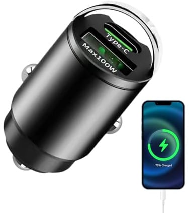 Car USB Charger Multiport, 100w Fast Charging Outlet Charger, Pd Qc 3.0 Car Chargers Splitter, Car-Charger Adapter Fast Charge For Cell Phones, Suvs, Trucks, Smartphones