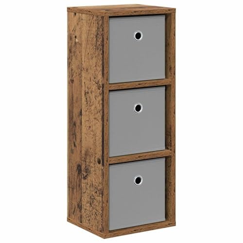 vidaXL Sideboard mit Schubladen Altholz 25,5 x 22 x 69,5 cm