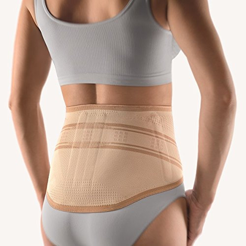 Bort StabiloBasic Lady Rückenbandage mit Pelotte 0 haut