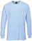 Portwest B123 Insulated Thermal T-Shirt Long Sleeve Sky Blue, Large
