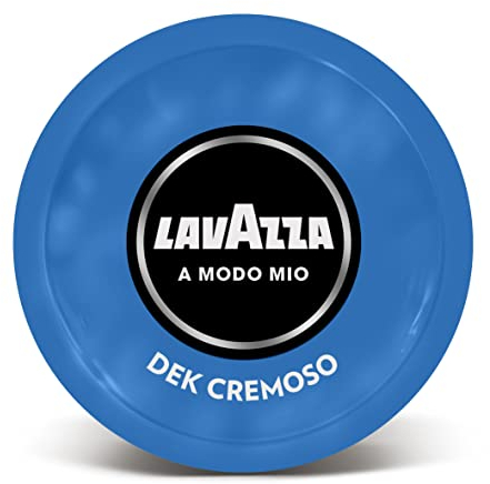 LAVAZZA Capsule A Modo Mio Espresso Cream Seed Cover, Creamy & Full-Bottomed Intense & Aromatic, Caffeine Free (16 Pieces), You will receive 16 Packs of 16