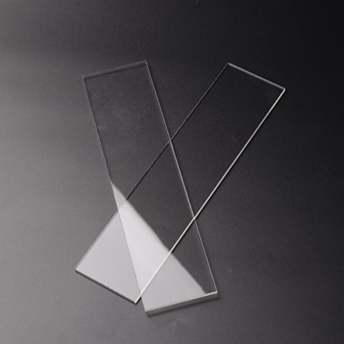 FEVERWORK 2Pcs 225x54mm Acrylic Clear Cutting Embossing Board Plates for Sizzix Big Shot