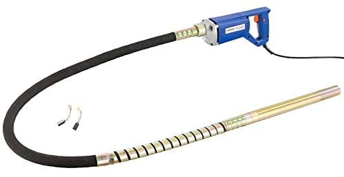 Arebos - Attrezzo per cemento | elettrico | Vibratore elettrico per calcestruzzo | flessibile (800 W 2 M Lunghezza del cavo)