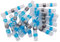 MC POWER - Lötverbinder | 20er-Set Schrumpfschlauch mit Lötzinn | Kabelverbinder, wasserdicht, 4,5mm-Ø, blau, schnelle, sichere Kabelverbindung
