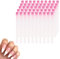 100 Pcs Extension D'ongle en Fibre de Verre,Fibre D'extension D'ongle,Fibre de Verre Ongles,Faux ongle en fibre de verre kit extension ongles,Pour manucure