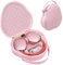 Canboc Airpods Max Case for Apple AirPods Max Wireless Over-Ear Headphones, Hard Carrying Travel Smart Headphones Case, Extra Space fits Cable, Charger, Pink (Fabric)