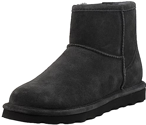 BEARPAW Damen Alyssa Stiefelette, Grau Graphite Nature S Delight, 43 EU