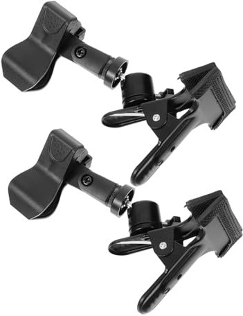 STOBOK 2pcs Cross Stitch Sewing Clamps Embroidery Clips Embroidery Clip Clamps Embroidery Stands DIY Embroidery Clamps Sewing Clips Stand Table Tool Accessories Plastic Quilting
