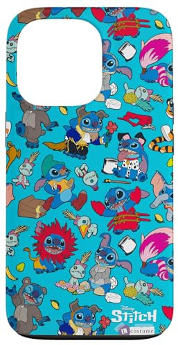 iPhone 13 Pro Disney 100 Stitch in Costume Disney Characters and Scrump Case