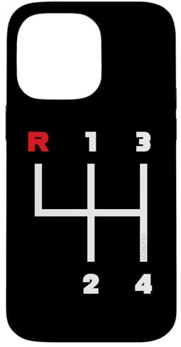 iPhone 14 Pro Max Manual Transmission Gear Shifter Pattern (4 Speed) Case