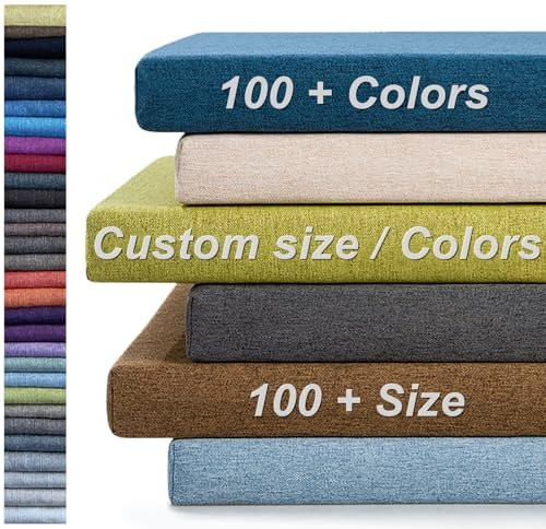 MEEYI Benutzerdefinierte Gartenbank Bankkissen Stuhlkissen Sitzpolster Bankauflage Benutzerdefinierte Bankkissen Lampe Sitzkissen Outdoor Bierbankauflagen Kissen Sitzbank Kissen Sitzkissen