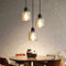 ZMH Pendelleuchte Esstisch Hängelampe Vintage 3 Flammig Esstischlampe Hängend E27 Hängeleuchte Metall Schwarz Esszimmerlampe Retro Industrial Pendellampe für Wohnzimmer Hotel Büro (ohne Leuchtmittel)
