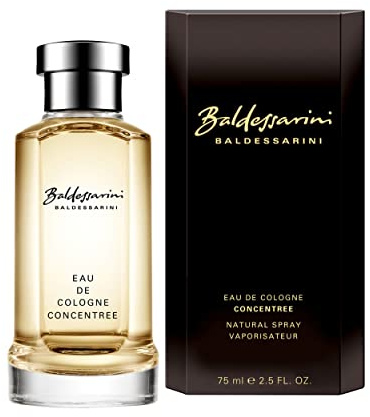 Baldessarini Concentrated Eau de Cologne for Men 75 ml - Intense Fragrance, Luxury Men's Cologne