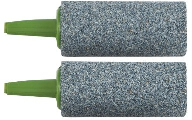 Marine Metal AS-00 Glass Bead Airstones Replacement Accessory for Air Pump Diffuser (Pair)