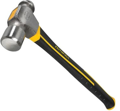 Faithfull BPH48FG Ball Pein Hammer FibreGlass Shaft 48Oz
