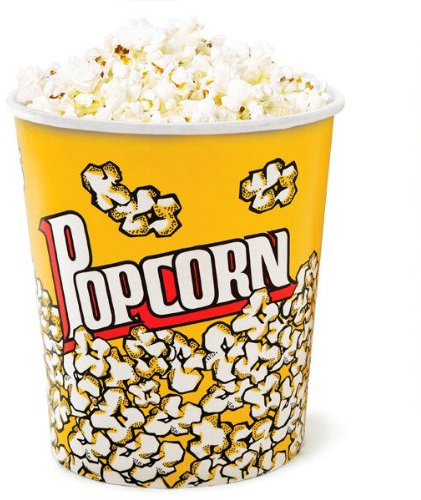 Cubos grandes para palomitas, 2 unidades, 230 g