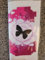 wortek Skin Schutzfolie für Apple iPod Touch 4 4G in Pink Weiß Schmetterling