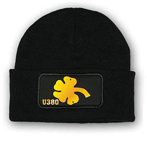 Copytec U380 U-Boot Unterseeboot Marine Klee Blatt Turm Marling Mützenabzeichen Wappen - Mütze/Beenie #10883 M