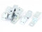 sourcing map 100 Stück Eckverbinder Möbel Regal 70x 20 Z Form Corner Brace Teller Winkelkonsole