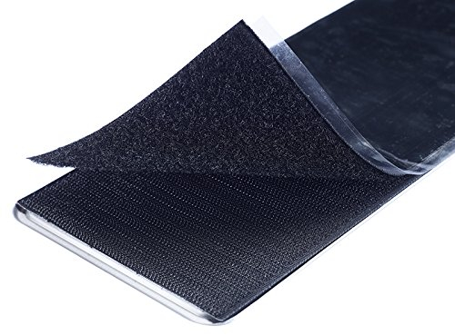 baytronic Klett Befestigungs-Set für alle KFZ-Kennzeichen - Fast unsichtbare Befestigung, ohne Kennzeichenrahmen und Schrauben