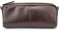 LEABAGS Leder Federmäppchen I Große Echtleder Federmappe I Federtasche für Beruf Uni Schule I Schlampermäppchen I Stiftetui I Stiftmappe I Ledermäppchen I Choco