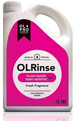 OLPRO Outdoor Leisure Products OLRINSE Toilet Chemical Fluid Rinse Formaldehyde Free - 2L