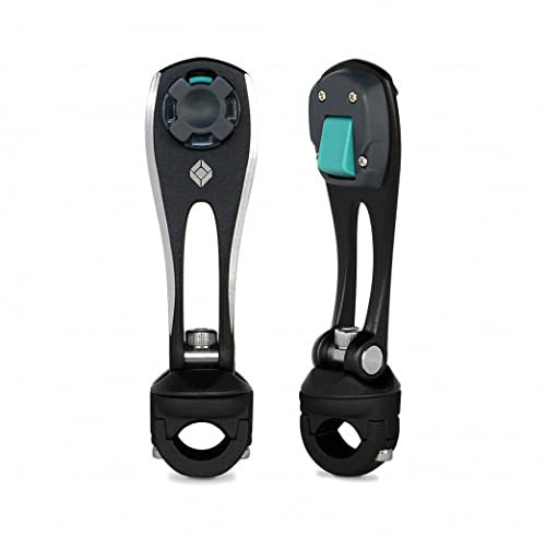 Smartphone-Halterung Cube X-Guard, Adapter auf Universalrohr, Durchmesser 12 bis 18,5 mm, Farbe: Schwarz