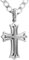 Herren Halskette Aus 925 Silber Mit Kreuz-Anhänger Für Ein Starkes Statement